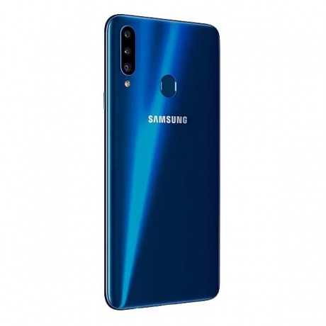 Смартфон Samsung Galaxy A20s 32Gb SM-A207F Blue - фото 4