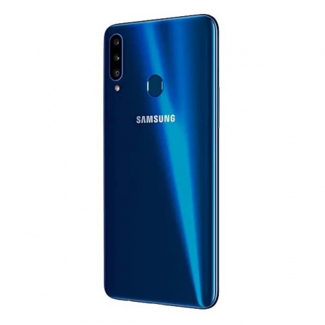 Смартфон Samsung Galaxy A20s 32Gb SM-A207F Blue - фото 5