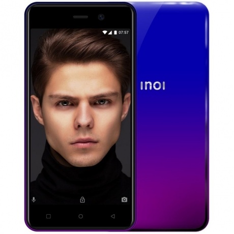 Смартфон INOI 2 LITE 2019 4GB TWILIGHT BLUE - фото 1