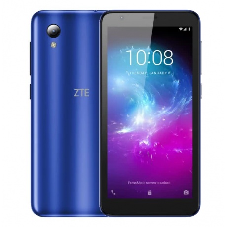 Смартфон ZTE Blade L8 1/32GB синий - фото 1