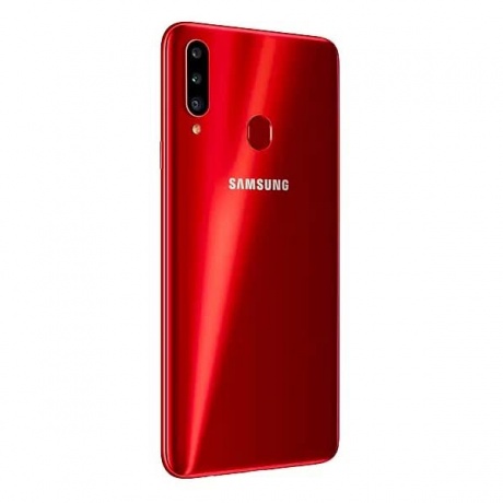 Смартфон Samsung Galaxy A20s 32Gb SM-A207F Red - фото 4