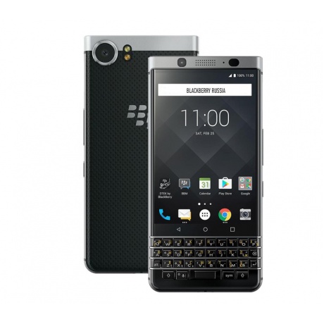 Смартфон BlackBerry KEYone Silver (BBB100-2) - фото 1