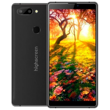 Смартфон Highscreen Max 3 4/64GB black - фото 1