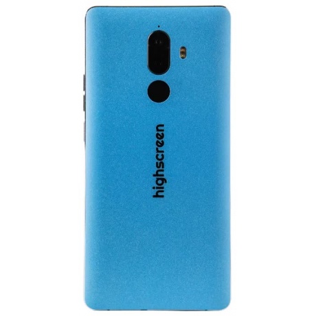Смартфон Highscreen Power Five Max 2 4/64GB blue - фото 2