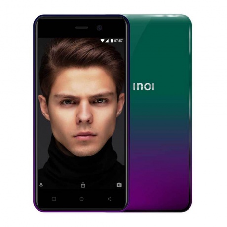 Смартфон INOI 2 LITE 2019 8GB TWILIGHT GREEN - фото 1