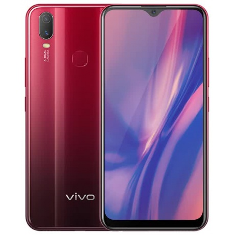 Смартфон Vivo Y11 3/32GB Agate Red - фото 1