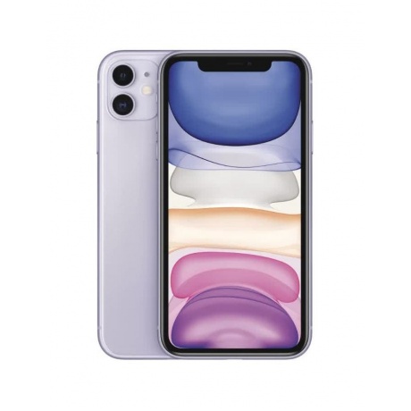 Смартфон Apple iPhone 11 64GB Purple (MWLX2RU/A) - фото 1