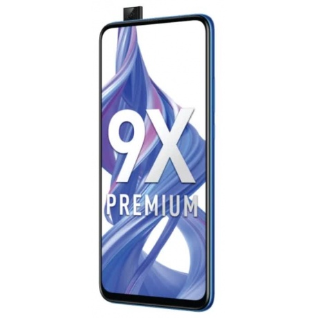 Смартфон Honor 9X Premium 6/128GB Sapphire Blue - фото 4