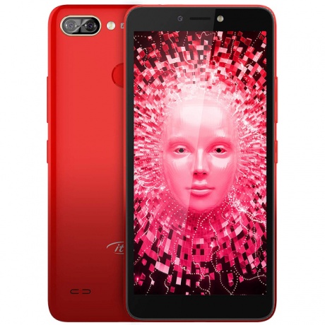 Смартфон Itel A46 2/16GB DS Fiery Red - фото 1