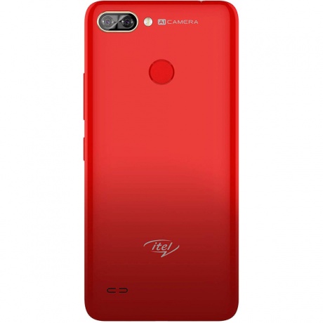 Смартфон Itel A46 2/16GB DS Fiery Red - фото 3