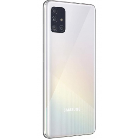 Смартфон Samsung Galaxy A51 A515F 128Gb White - фото 4