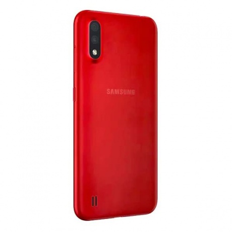 Смартфон Samsung Galaxy A01 16Gb SM-A015FZRDSER Red - фото 4