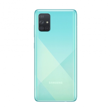 Смартфон Samsung Galaxy A71 A715F 128Gb Blue - фото 3