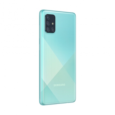 Смартфон Samsung Galaxy A71 A715F 128Gb Blue - фото 4