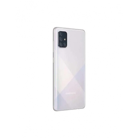 Смартфон Samsung Galaxy A71 A715F 128Gb Silver - фото 4