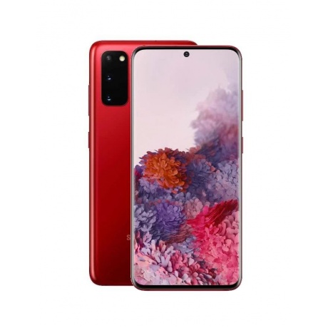 Смартфон Samsung Galaxy S20 G980 Red - фото 1