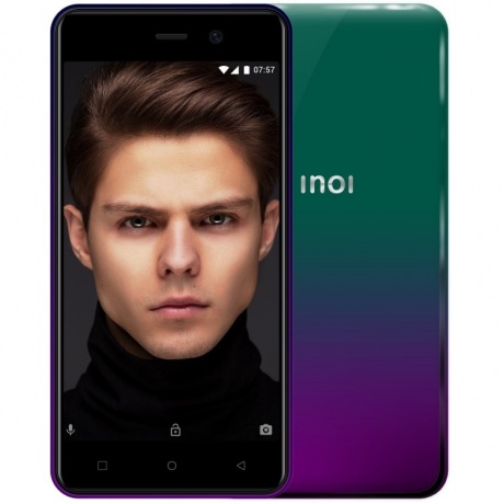 Смартфон INOI 2 LITE 2019 4GB Purple Green - фото 1