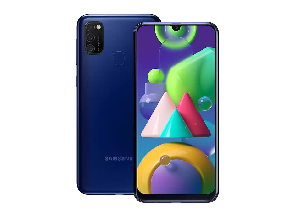 Смартфон Samsung M21 64Gb M215F Blue, цвет синий SM-M215FZBUSER - фото 1