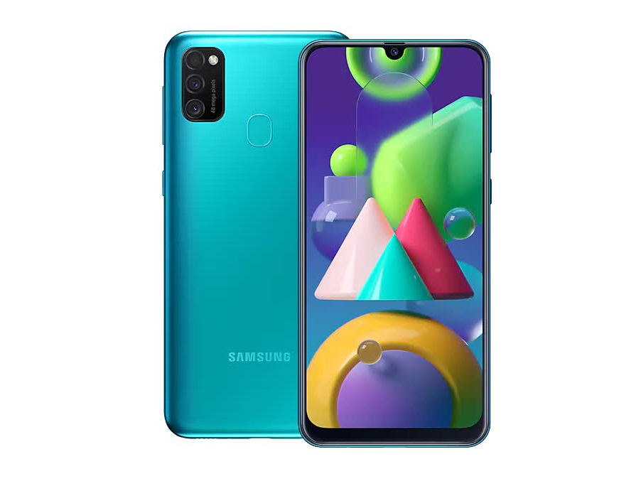 Смартфон Samsung M21 64Gb M215F Green, цвет зеленый SM-M215FZGUSER - фото 1