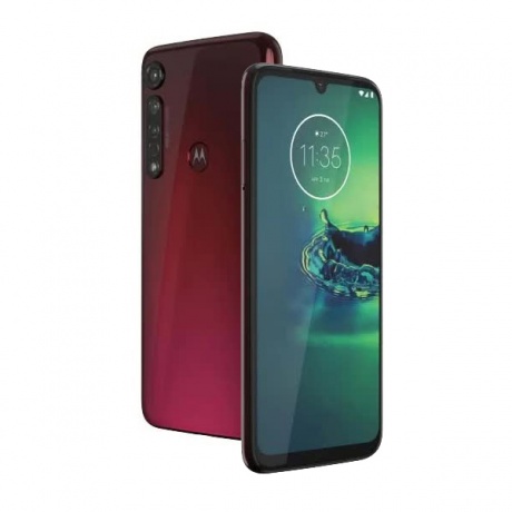 Смартфон Motorola G8 Plus 64Gb 4Gb Красный - фото 1
