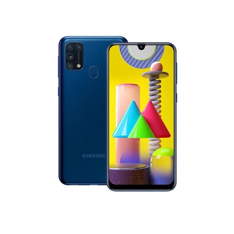 Смартфон Samsung Galaxy M31 128/6Gb M315F Blue - фото 1