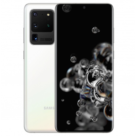 Смартфон Samsung Galaxy S20 Ultra G988 White - фото 1