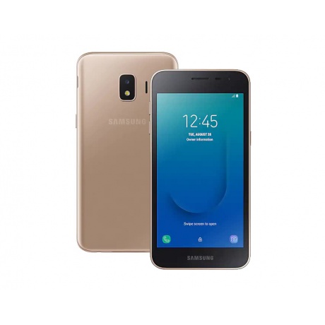 Смартфон Samsung Galaxy J2 Core SM-J260FU/DS 1/16GB Gold - фото 1