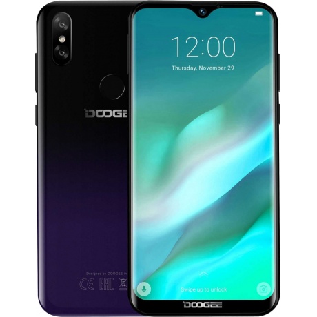 Смартфон Doogee X90L 3/32Gb Purple - фото 1