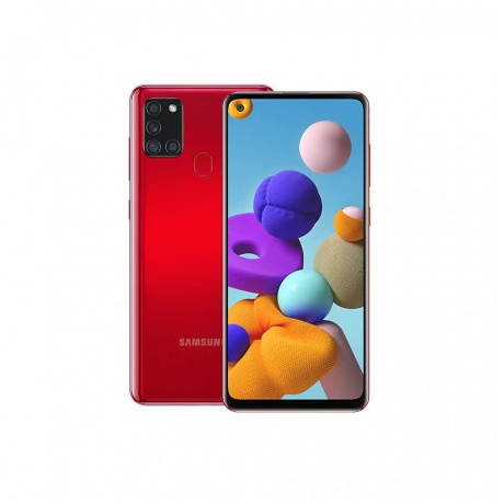 Смартфон Samsung Galaxy A21s 32Gb SM-A217F Red - фото 1