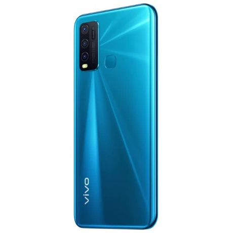 Смартфон Vivo Y30 64Gb Dazzle Blue - фото 4