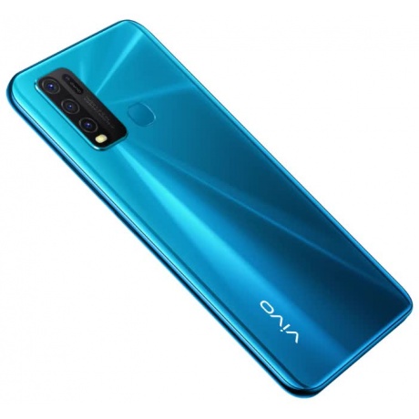 Смартфон Vivo Y30 64Gb Dazzle Blue - фото 6