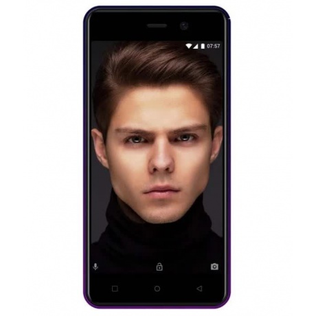 Смартфон INOI 2 Lite 8GB 2019 Purple Green - фото 2