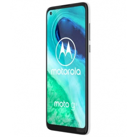 Смартфон Motorola G8 64Gb 4Gb белый моноблок 3G 4G 2Sim 6.4&quot; 720x1560 Android 10.0 16Mpix 802.11 b/g/n GPS GSM900/1800 GSM1900 MP3 FM A-GPS microSD max512Gb - фото 4