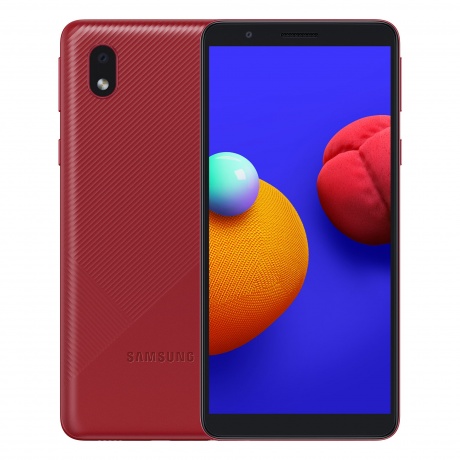 Смартфон Samsung Galaxy A01 Core 16Gb A013F Red - фото 1