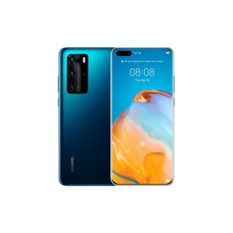 Смартфон Huawei P40 Pro 8/256Gb Deep Sea Blue - фото 1