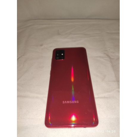 Смартфон Samsung Galaxy A51 A515F 64Gb Red уцененный - фото 4