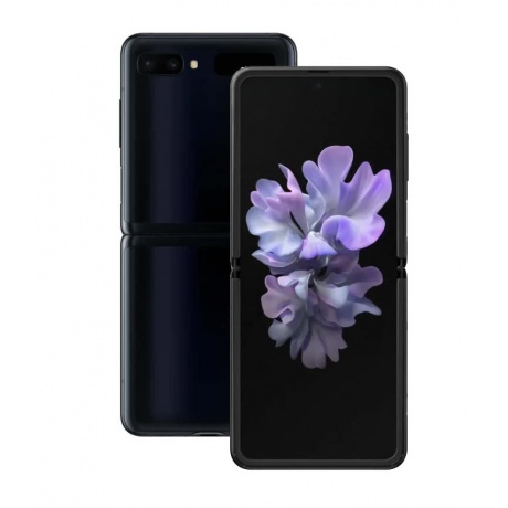 Смартфон Samsung SM-F700F Galaxy Z Flip 8/256Gb Black - фото 1