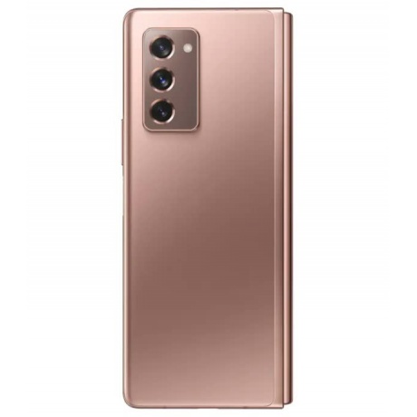Смартфон Samsung SM-F916B Galaxy Z Fold 2 12/256Gb Bronze - фото 3