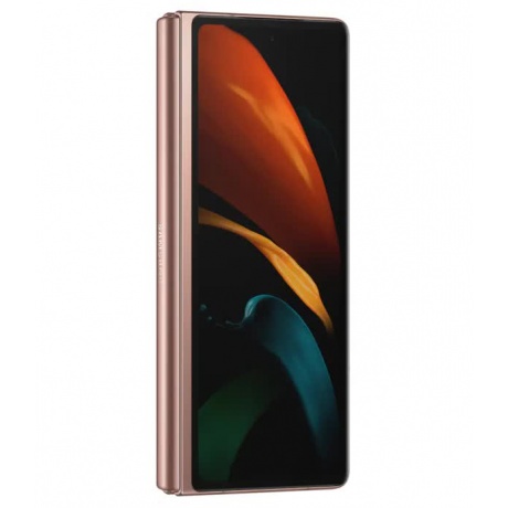 Смартфон Samsung SM-F916B Galaxy Z Fold 2 12/256Gb Bronze - фото 6