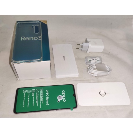 Смартфон OPPO Reno 3 (CPH2043) Белый уцененный - фото 4