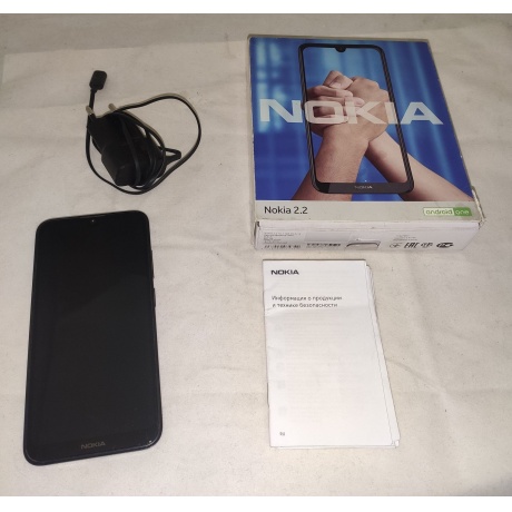 Смартфон Nokia 2.2 DS TA-1188 Black уцененный - фото 4