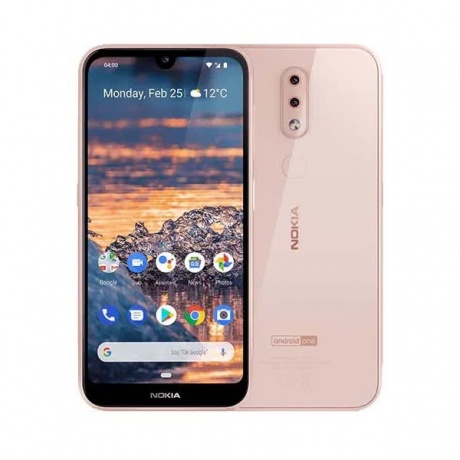 Смартфон Nokia 4.2 3/32Gb Pink уцененный - фото 1