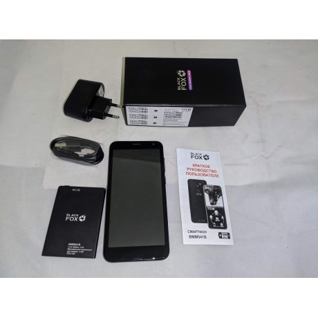 Смартфон Black Fox B4 mini NFC Black уцененный - фото 4