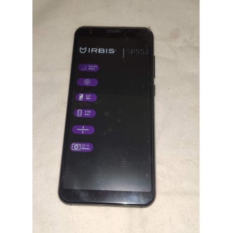 Смартфон Irbis SP552 16GB Space Grey уцененный - фото 2