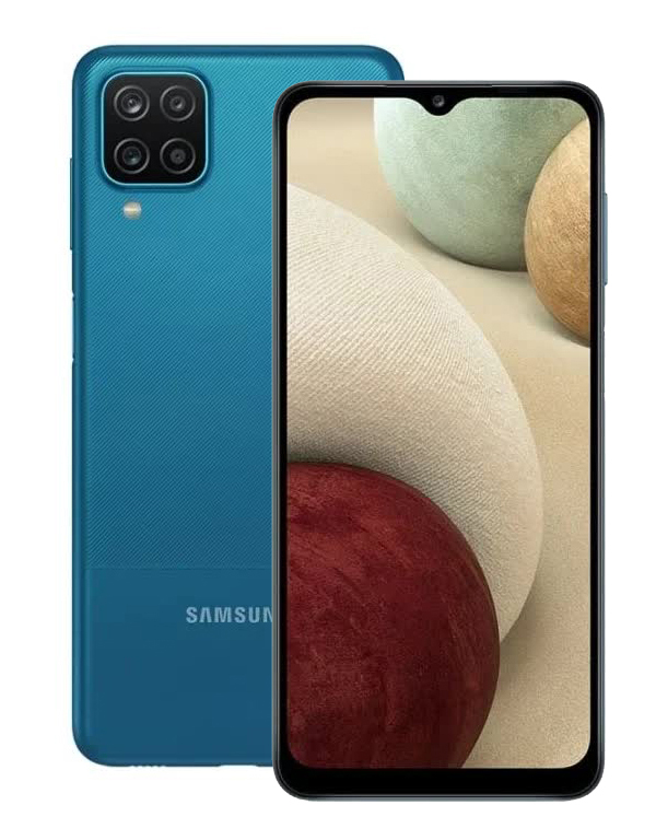 Смартфон Samsung Galaxy A12 64Gb A125F Blue, цвет синий SM-A125FZBVSER - фото 1