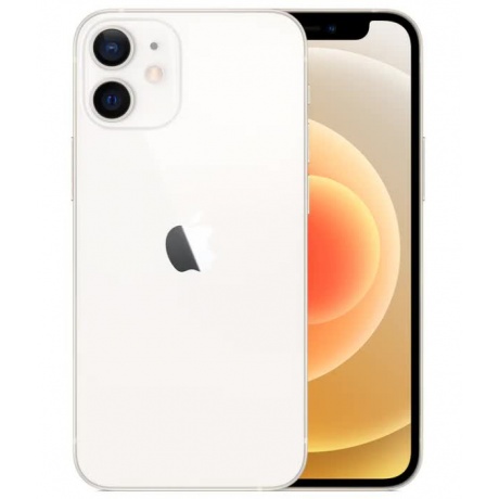Смартфон Apple iPhone 12 mini 64Gb (MGDY3RU/A) White - фото 2