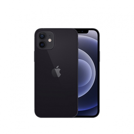 Смартфон Apple iPhone 12 64Gb (MGJ53RU/A) Black - фото 2