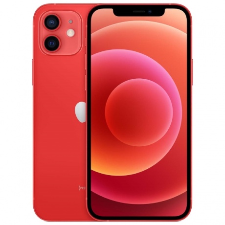 Смартфон Apple iPhone 12 64Gb (MGJ73RU/A) Red - фото 1
