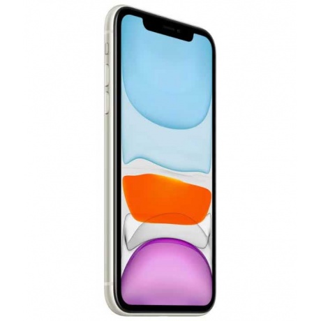 Смартфон Apple iPhone 11 (2020) 128GB (MHDJ3RU/A) White - фото 2