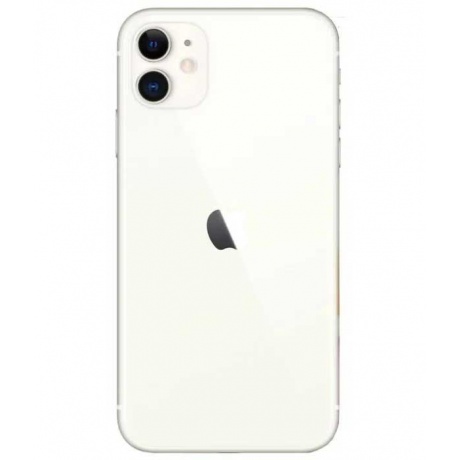 Смартфон Apple iPhone 11 64Gb (MHDC3RU/A) White - фото 3